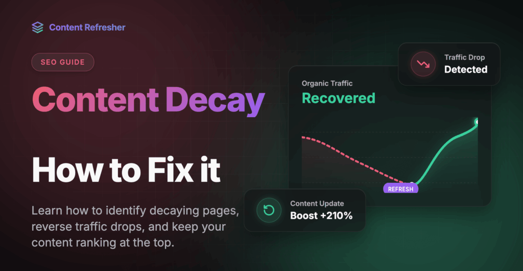 Content Decay: What It Is, Signs, & How to Fix It